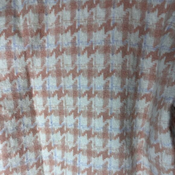 Pink Fur trimmed houndstooth jacket - Picture 7 of 11